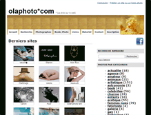 Tablet Screenshot of olaphoto.com